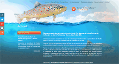 Desktop Screenshot of pisciculturemoulinpiat.com