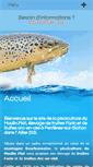 Mobile Screenshot of pisciculturemoulinpiat.com