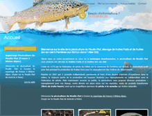 Tablet Screenshot of pisciculturemoulinpiat.com
